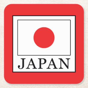 Posavasos Cuadrado De Papel Japón