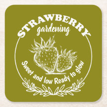 jardinería de fresa