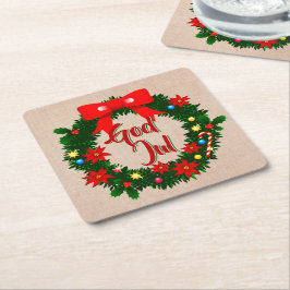 Posavasos Cuadrado De Papel Jul-dalbana de Dios Sueco