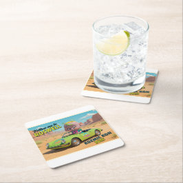 Posavasos Cuadrado De Papel Kan Kooler 