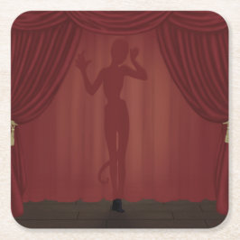 Posavasos Cuadrado De Papel La Fin Absolue