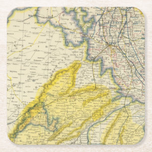 Posavasos Cuadrado De Papel La India 4