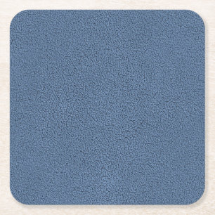 Posavasos Cuadrado De Papel La mirada de comodamente Slate textura ante azul
