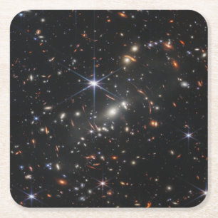 Posavasos Cuadrado De Papel La primera visión profunda de campo del universo d