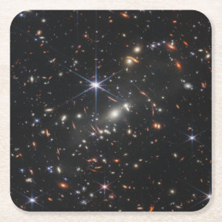 Posavasos Cuadrado De Papel La primera visión profunda de campo del universo d