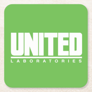 Posavasos Cuadrado De Papel Laboratorios Unidos Beben Bastantes