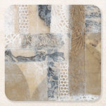 Posavasos Cuadrado De Papel Lace Collage I<br><div class="desc">Decoración del hogar</div>