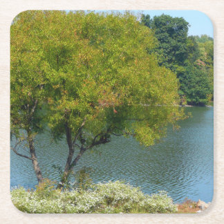 Posavasos Cuadrado De Papel Lago Centennial en Ellicott City Maryland