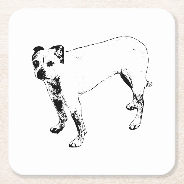 Posavasos Cuadrado De Papel Lantern-Lit Lookout (Anverso)