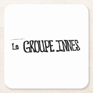 Posavasos Cuadrado De Papel Le Groupe Innes Coaster