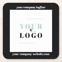 Límite de logotipo comercial y borde de Personaliz