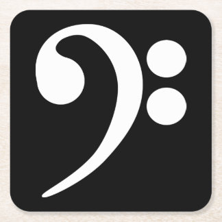 Posavasos Cuadrado De Papel Limpieza de trasero blanco