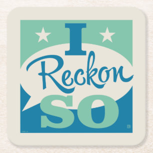 Posavasos Cuadrado De Papel Lo Reckon