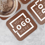 Posavasos Cuadrado De Papel Logotipo de promoción de negocios personalizado co<br><div class="desc">Personalice fácilmente esta montaña rusa con su propio logotipo de empresa o imagen personalizado. Puede cambiar el color de fondo para que coincida con el logotipo o los colores corporativos. Las galletitas promocionales personalizadas con el logotipo de su empresa son excelentes para eventos corporativos de cena, o para cualquier evento...</div>