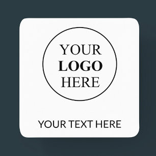 Posavasos Cuadrado De Papel Logotipo Promocional Personalizado – Sin Pedido Mí
