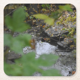 Posavasos Cuadrado De Papel Los encantos de la Tierra