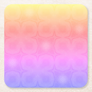 Posavasos Cuadrado De Papel Luncheon Paper Napkins in pink purple yellow