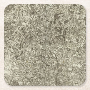 Posavasos Cuadrado De Papel Macon