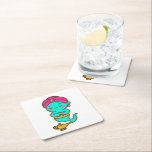 Posavasos Cuadrado De Papel Magical Kawaii Djinn - Espíritu neón<br><div class="desc">¡Sumemos un poco de magia a tu mundo con este Kawaii Djinn ultra lindo! Vestido en vivos tonos neones y radiante energía lúdica, este espíritu alegre ronda con encanto y brillo. Sus luminosos ojos, su agitada cola y su brillante lámpara dorada crean la combinación perfecta de estilo místico y diversión...</div>