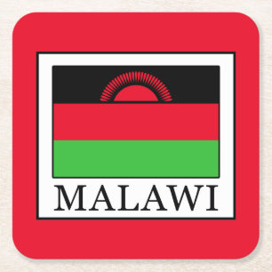 Posavasos Cuadrado De Papel Malawi