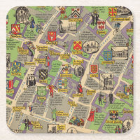 Mapa de Oxford, Inglaterra (ferrocarriles