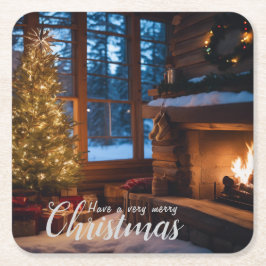 Posavasos Cuadrado De Papel Máquinas de revestimiento | Escena ocho