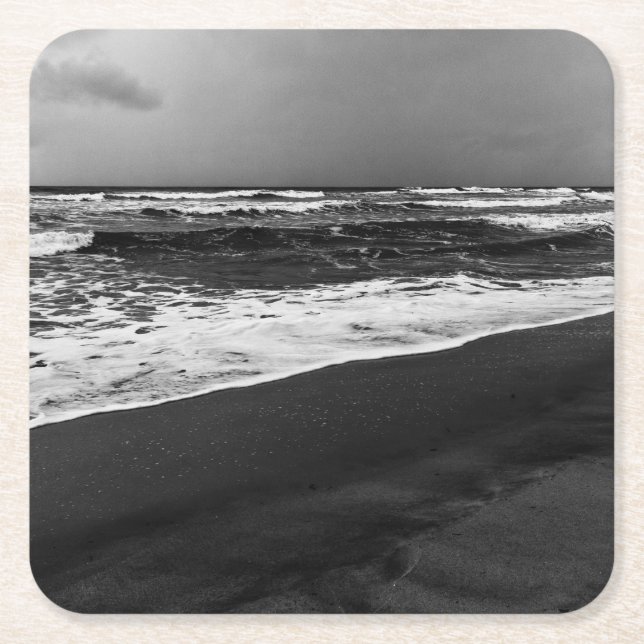 Posavasos Cuadrado De Papel mar es (Anverso)