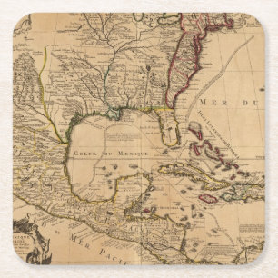 Posavasos Cuadrado De Papel México 10