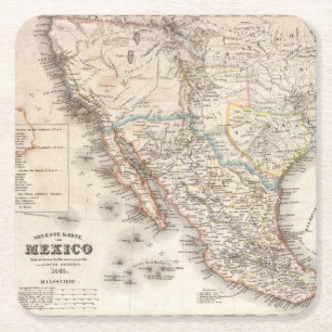 Posavasos Cuadrado De Papel México 8