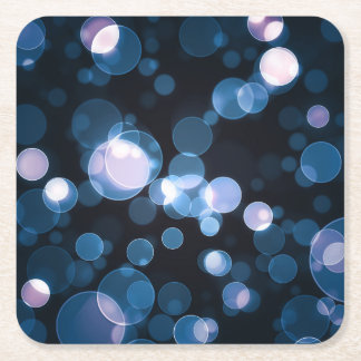 Posavasos Cuadrado De Papel Midnight Spark Paper Coaster