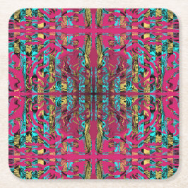 Posavasos Cuadrado De Papel Mitochondri-Pop