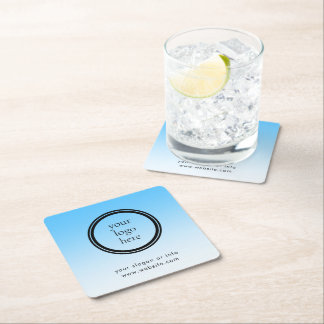 Posavasos Cuadrado De Papel Modern Round Business Promotional