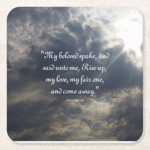 Posavasos Cuadrado De Papel Monstruo de papel cuadrado