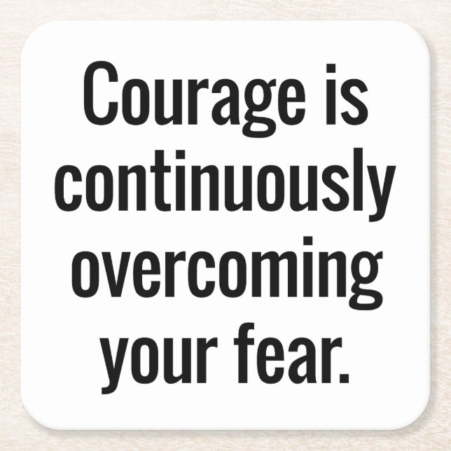 Posavasos Cuadrado De Papel Monstruo de papel de valor (Anverso)