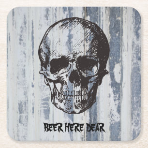 Posavasos Cuadrado De Papel Montaña Cerveza Para El Hombre