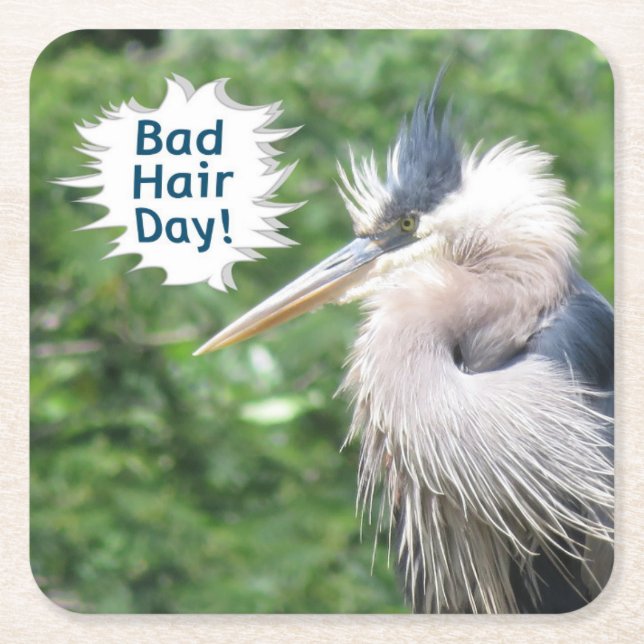 Posavasos Cuadrado De Papel Montaña rusa azul (Anverso)