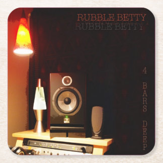 Posavasos Cuadrado De Papel Montura de papel duradero y absorbente