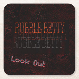 Posavasos Cuadrado De Papel Montura de papel duradero y absorbente