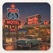 Motel Neon del Desierto Fiesta de Navidad Hora Fel
