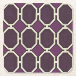 Posavasos Cuadrado De Papel Motivos de mercado VIII