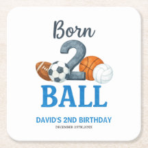 Nacido para jugar deportes segundo cumpleaños