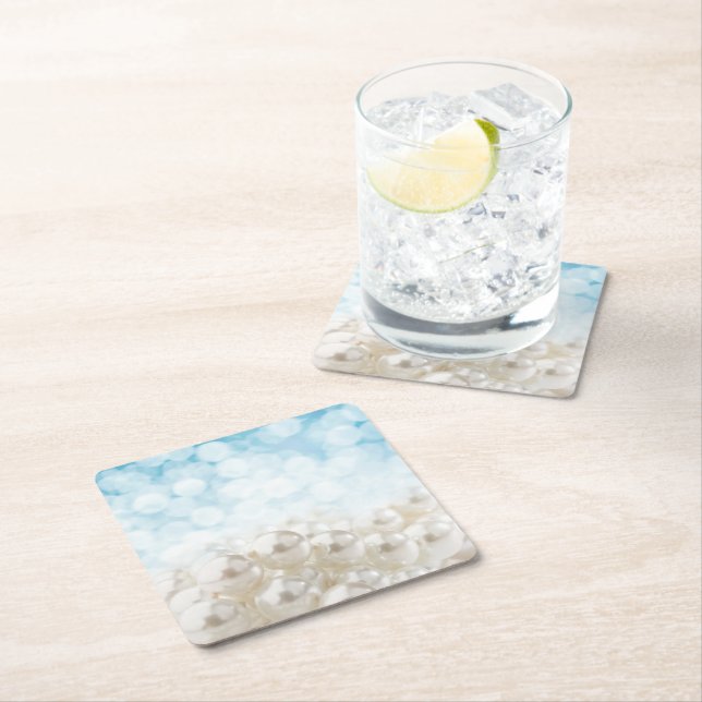 Posavasos Cuadrado De Papel Napkins (In situ)