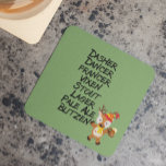 Posavasos Cuadrado De Papel Navidades divertidos que beben cerveza de renos de<br><div class="desc">Este diseño fue creado a través del arte digital. Se puede personalizar haciendo clic en el botón personalizar y cambiando el color, agregando un nombre, iniciales o tus palabras favoritas. Contáctame en colorflowcreations@gmail.com si quieres tener este diseño en otro producto. Compra mi pintura de acrílico abstracta original a la venta...</div>