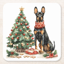 Navidades Dobermann Dogs