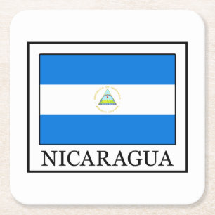 Posavasos Cuadrado De Papel Nicaragua