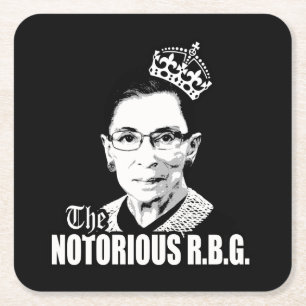 Posavasos Cuadrado De Papel Notorio RBG