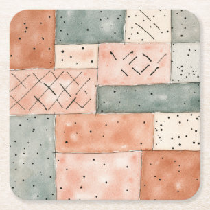 Posavasos Cuadrado De Papel Nuevo capítulo inicia Baby Shower de storybook