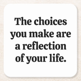 Posavasos Cuadrado De Papel Opciones que hace más barato el papel