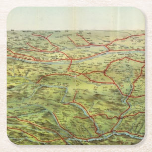 Posavasos Cuadrado De Papel Opinión Great Plains de Birdseyes