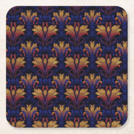 Posavasos Cuadrado De Papel Opulencia de los tragaluces